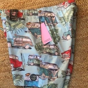 NWT Men’s PSYCHO TUNA Board Shorts Swim Trunks Sz XL